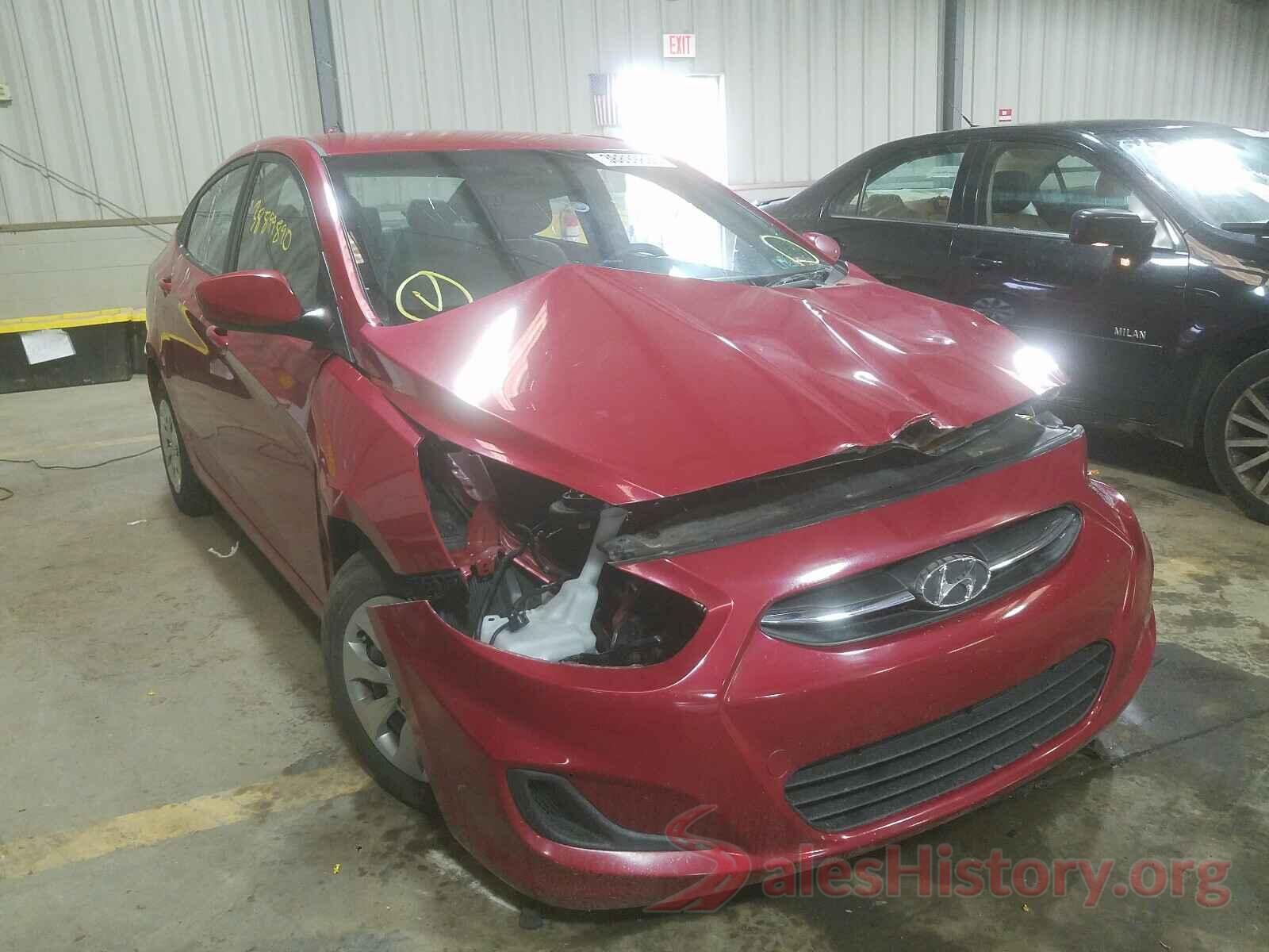 KMHCT4AE6GU114024 2016 HYUNDAI ACCENT