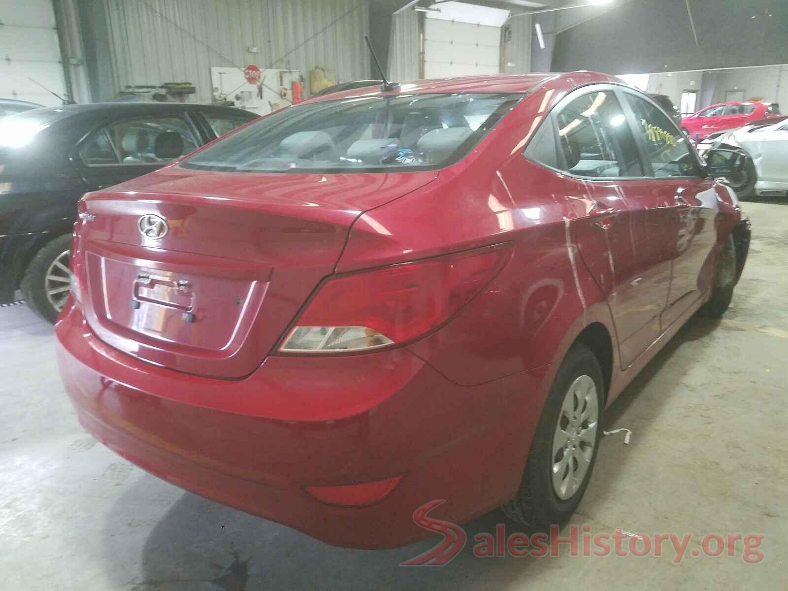 KMHCT4AE6GU114024 2016 HYUNDAI ACCENT