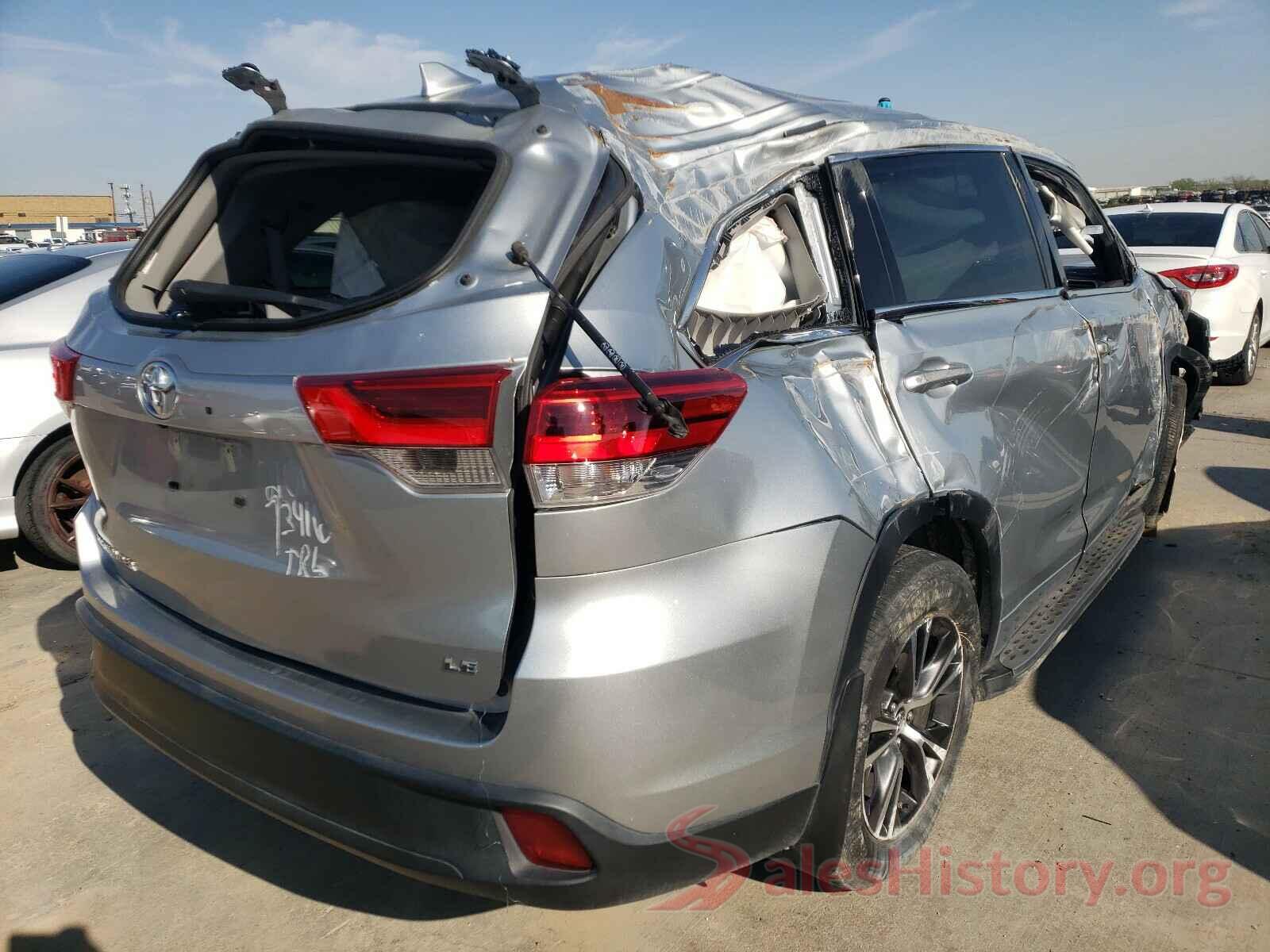 5TDZZRFH3JS284530 2018 TOYOTA HIGHLANDER