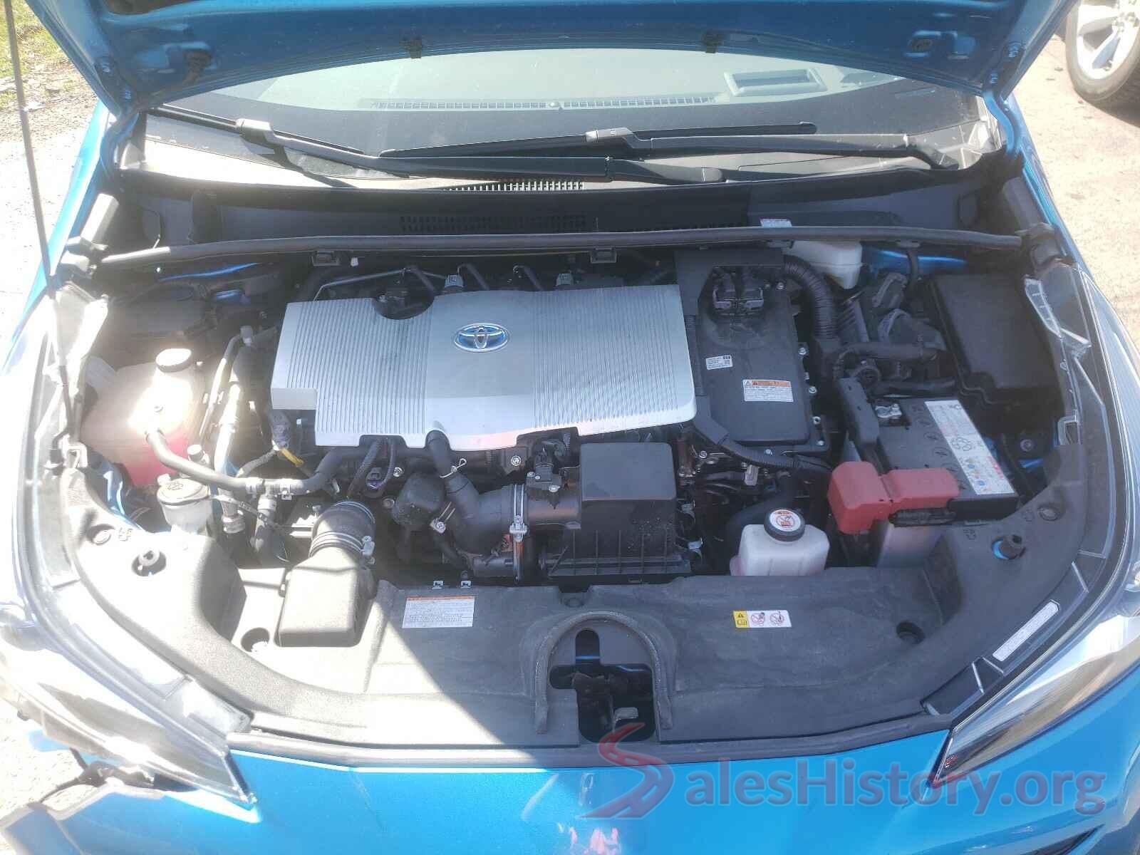 JTDL9RFU5K3008405 2019 TOYOTA PRIUS