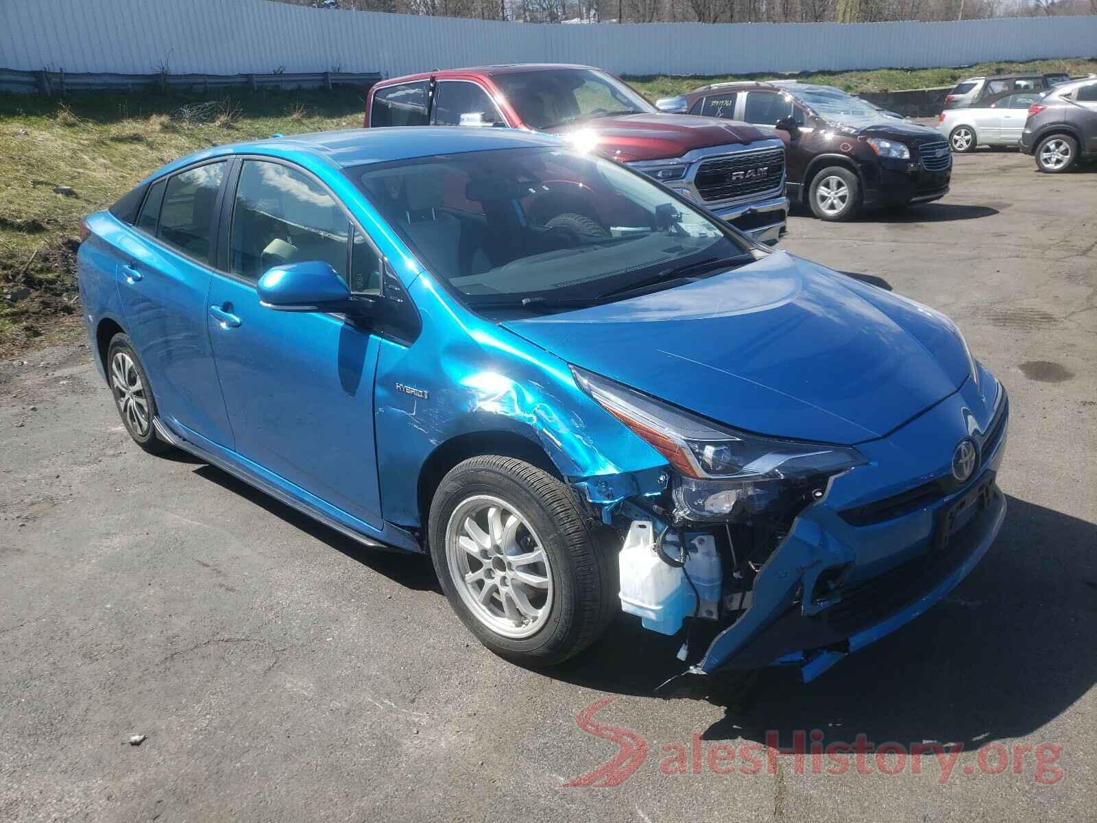 JTDL9RFU5K3008405 2019 TOYOTA PRIUS