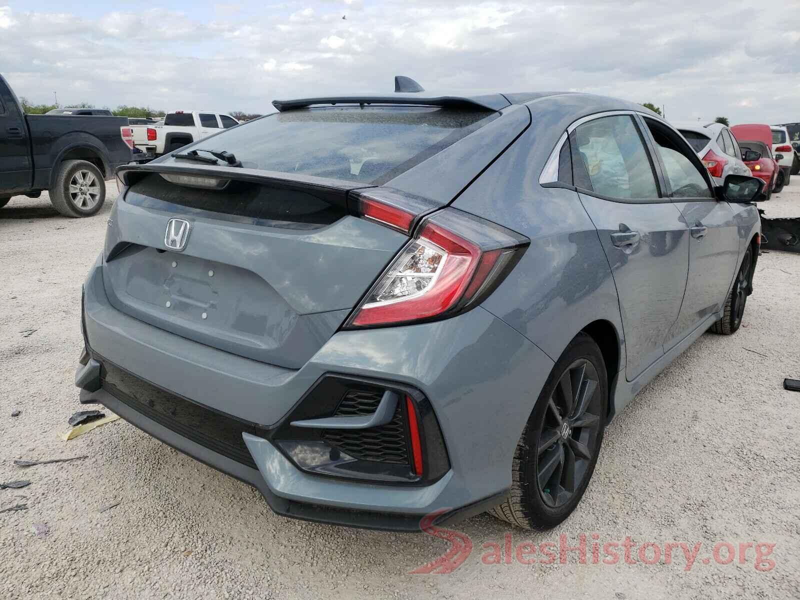 SHHFK7H6XMU208124 2021 HONDA CIVIC