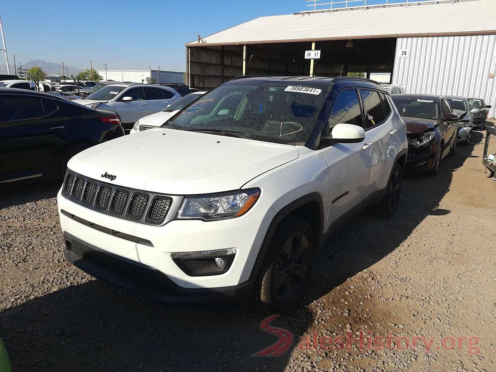 3C4NJDBB1KT740669 2019 JEEP COMPASS