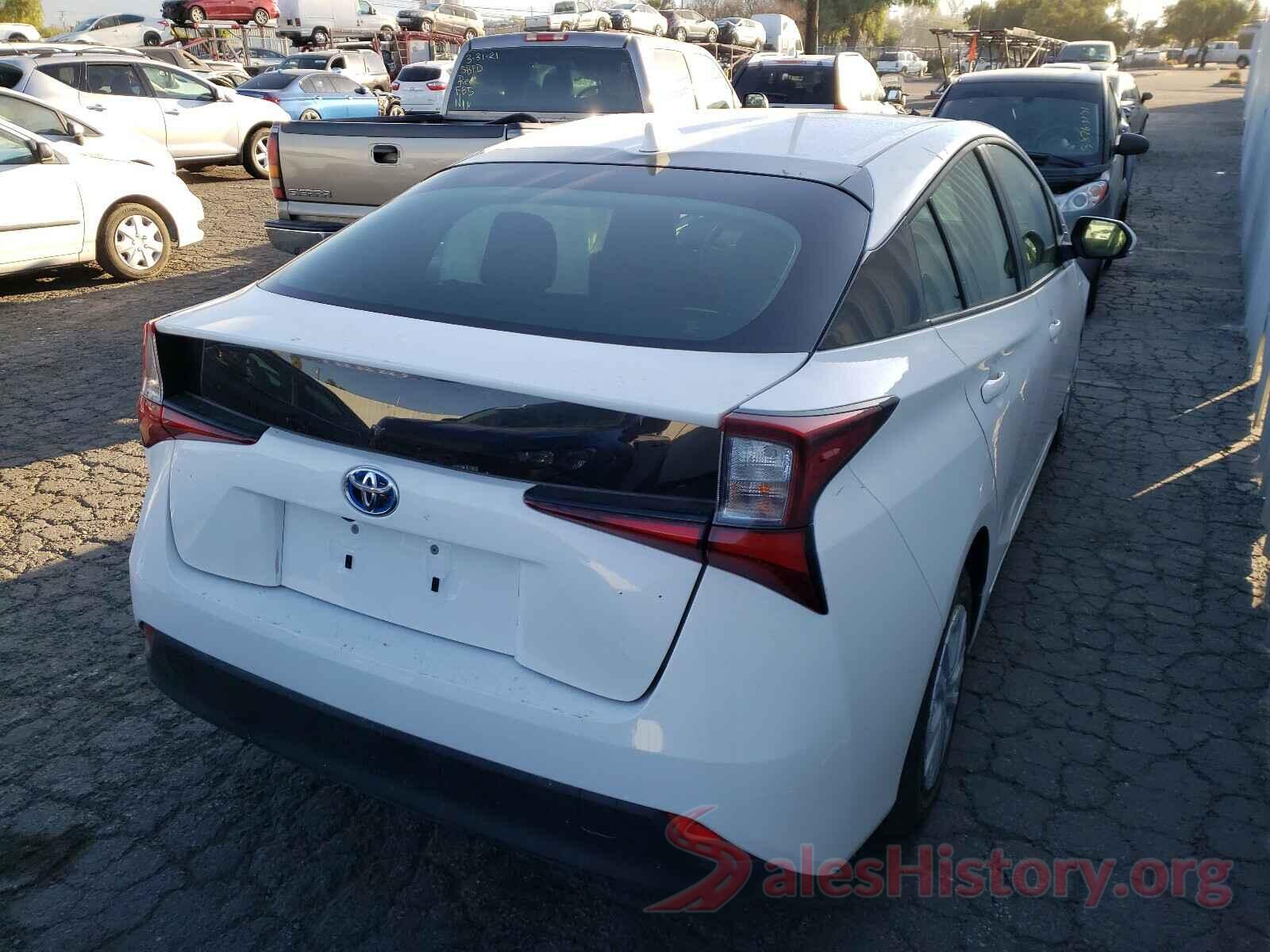 JTDKARFU2L3125282 2020 TOYOTA PRIUS