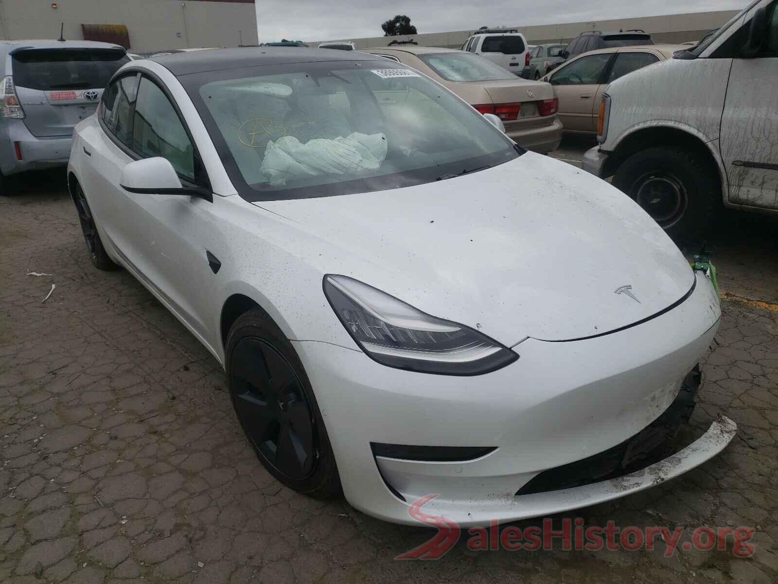 5YJ3E1EAXMF858881 2021 TESLA MODEL 3