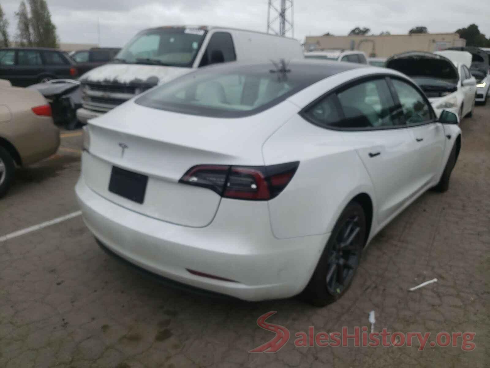 5YJ3E1EAXMF858881 2021 TESLA MODEL 3