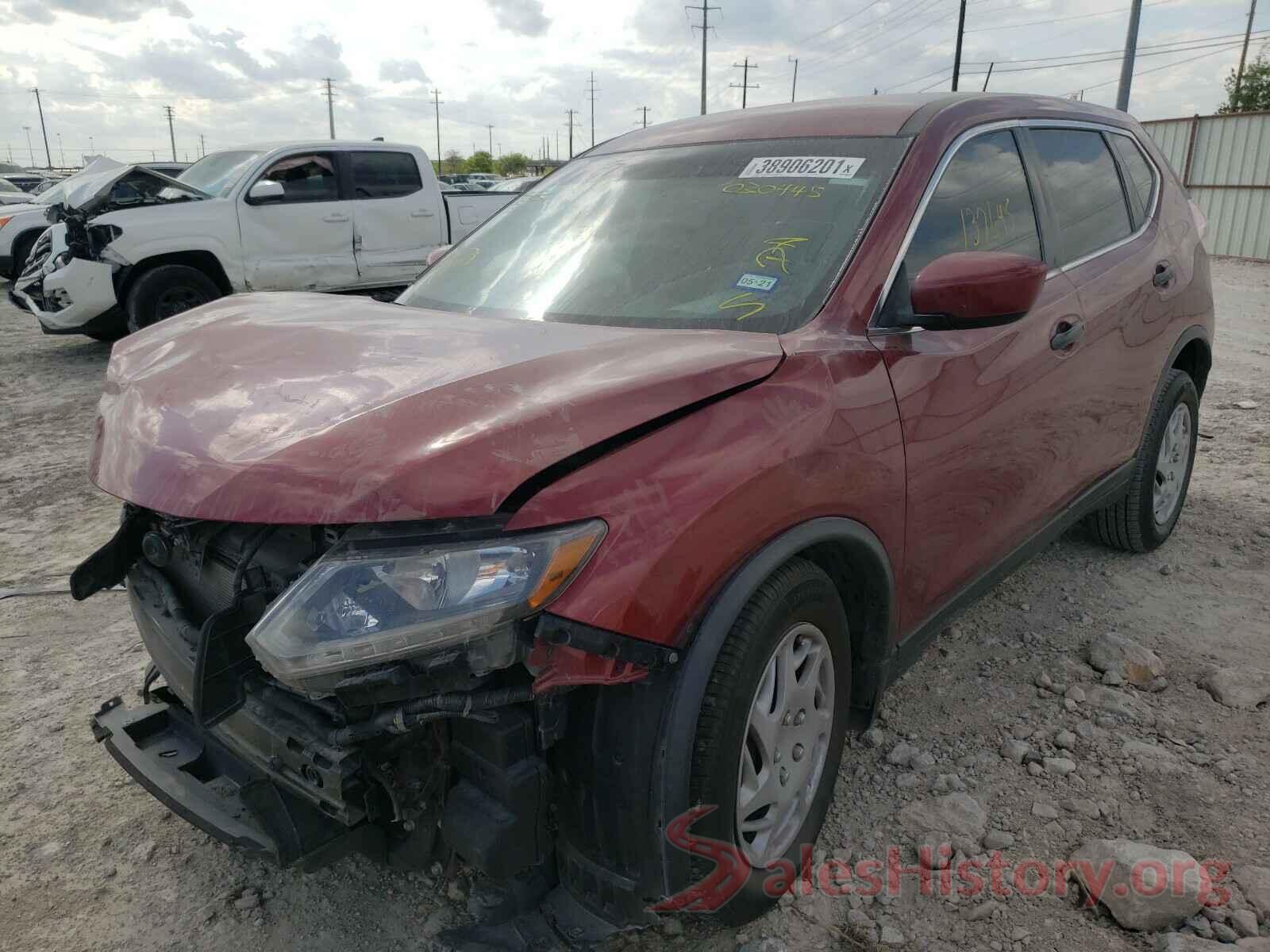 JN8AT2MT0GW030445 2016 NISSAN ROGUE