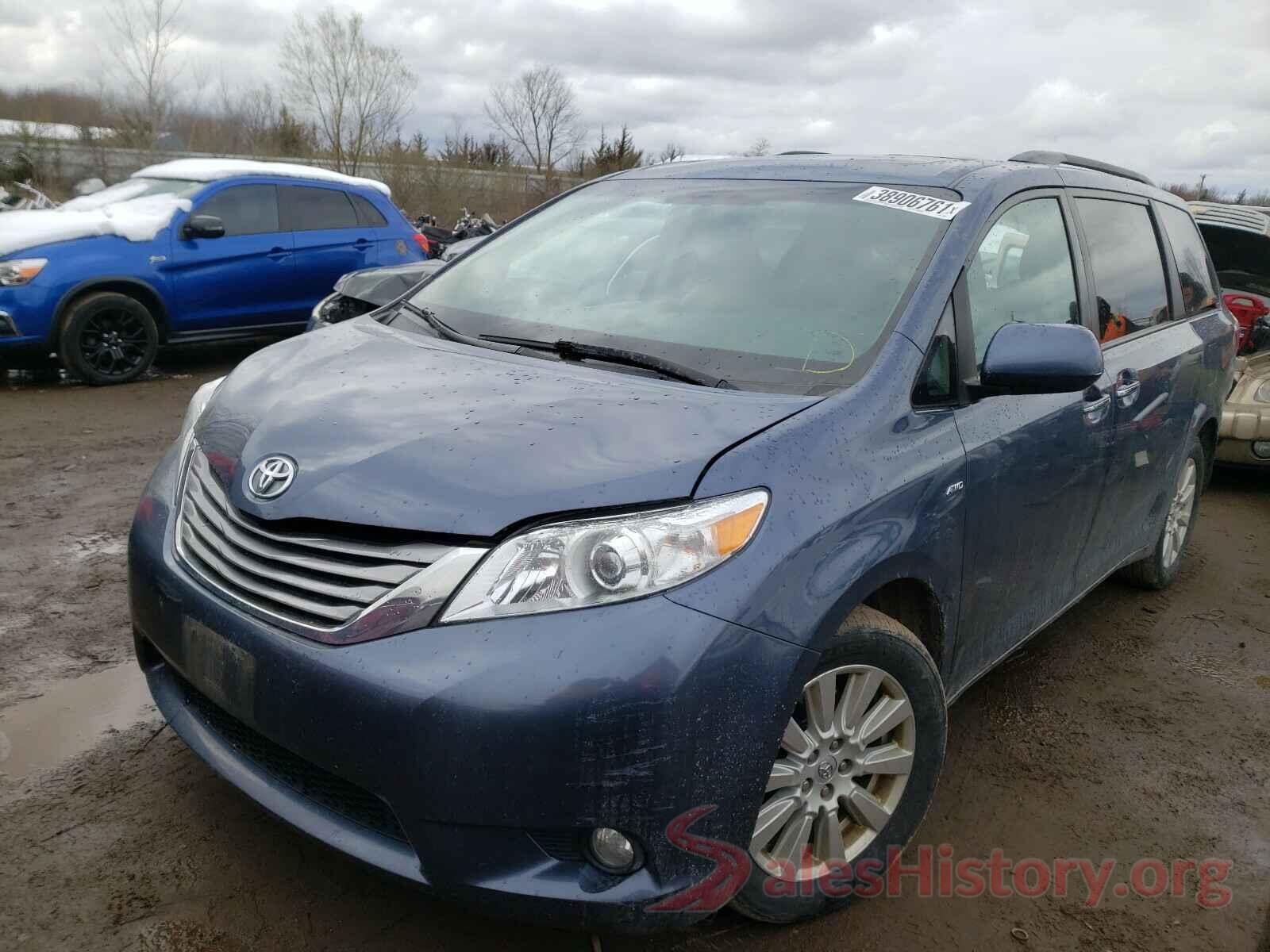 5TDDZ3DC1HS159664 2017 TOYOTA SIENNA