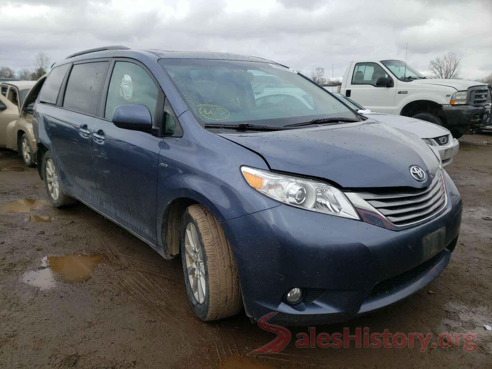 5TDDZ3DC1HS159664 2017 TOYOTA SIENNA