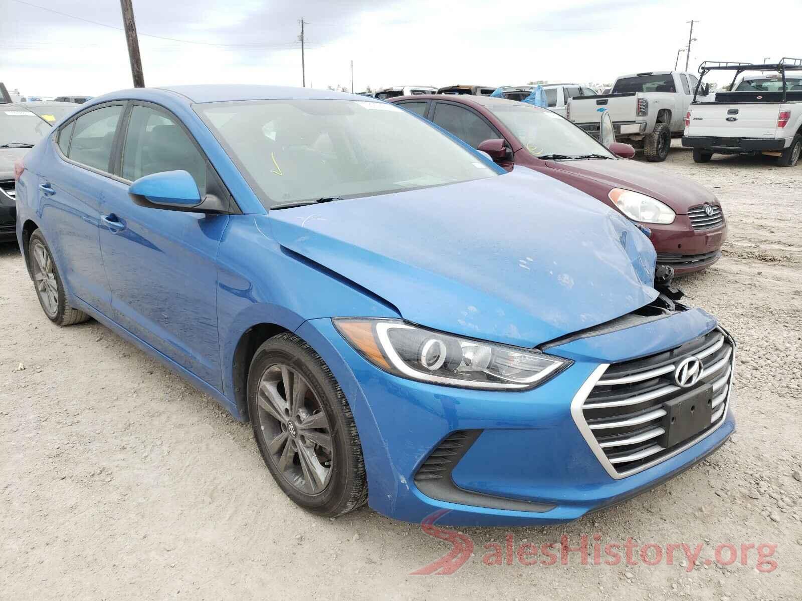 5NPD84LF6HH004845 2017 HYUNDAI ELANTRA