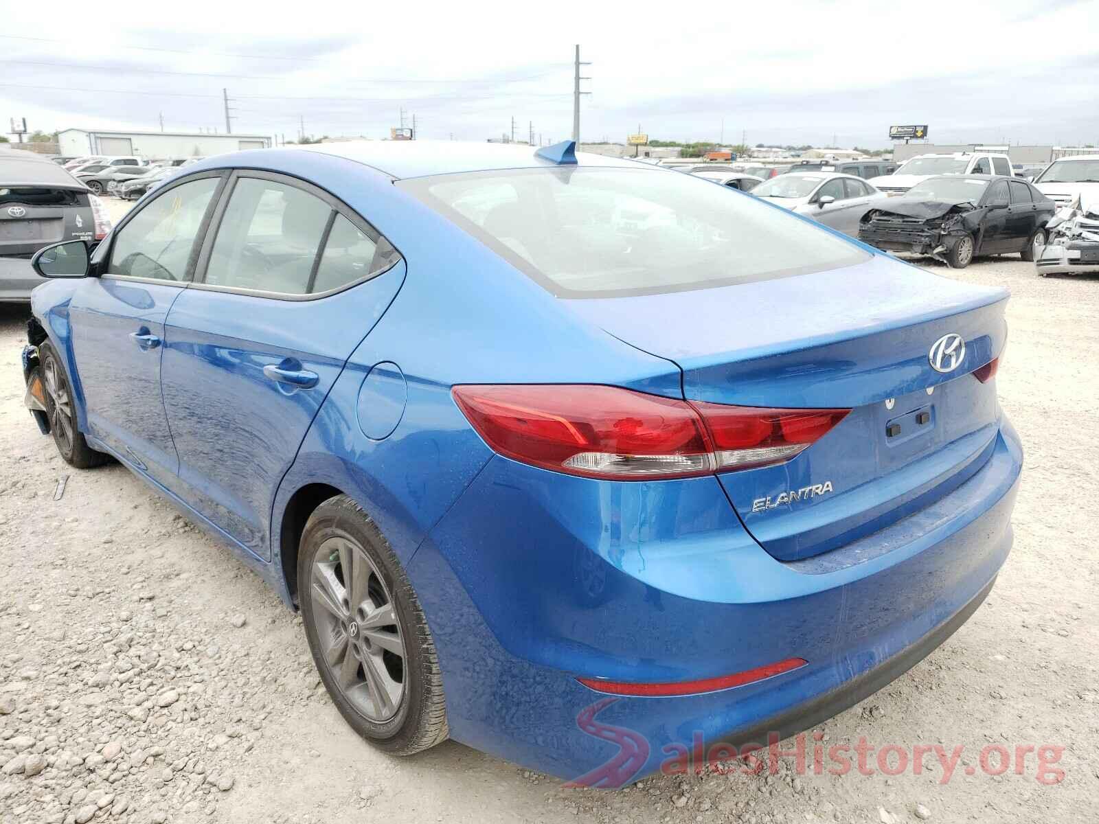 5NPD84LF6HH004845 2017 HYUNDAI ELANTRA