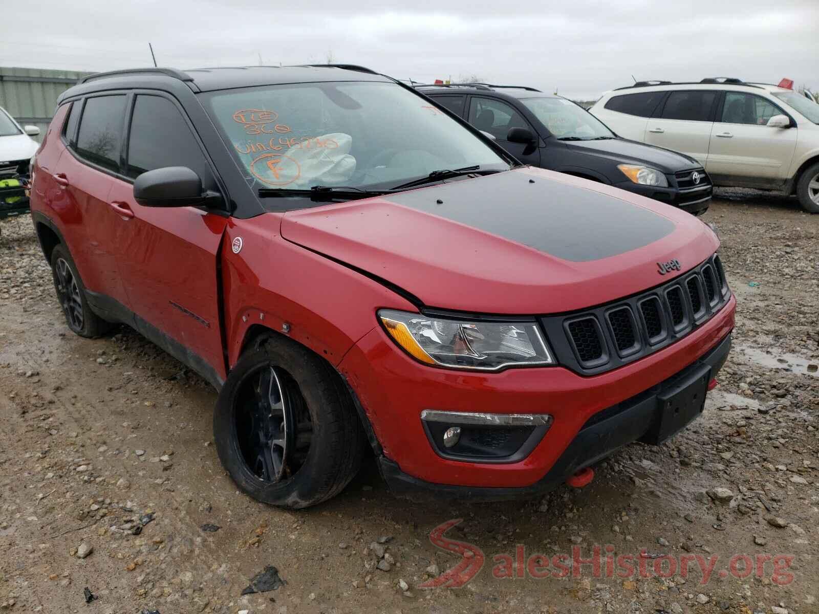 3C4NJDDB2KT645230 2019 JEEP COMPASS