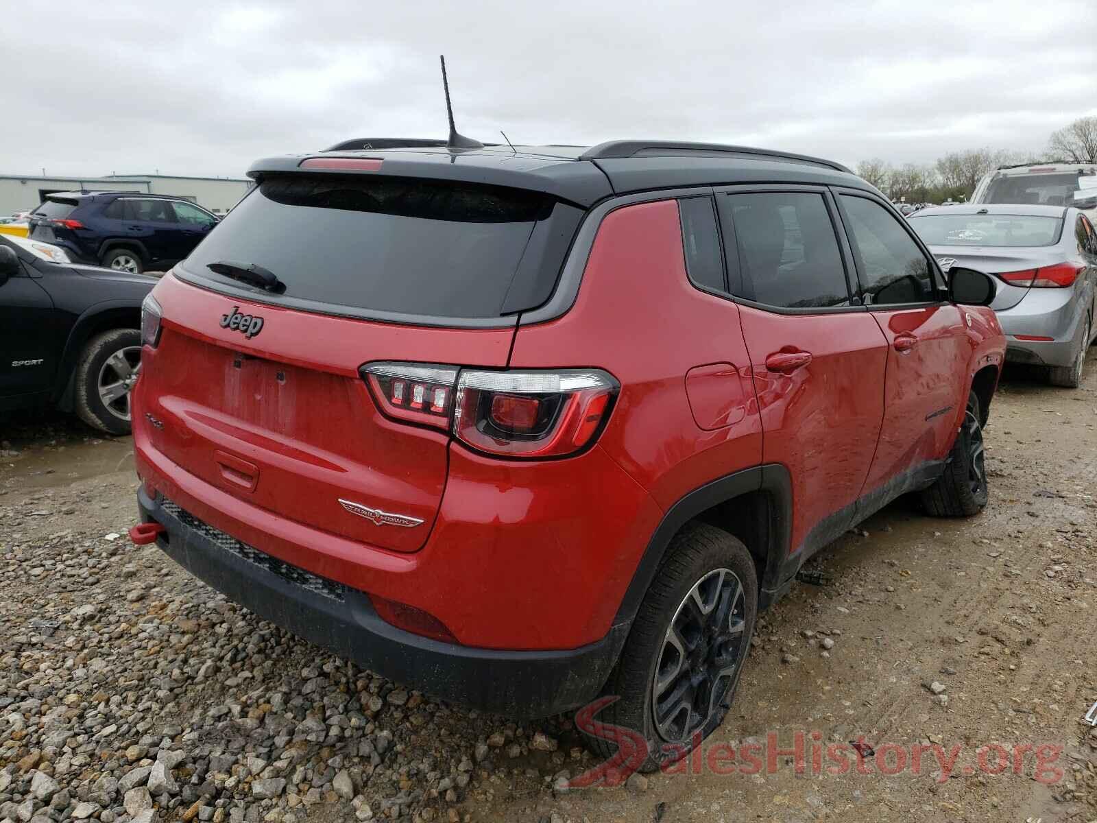 3C4NJDDB2KT645230 2019 JEEP COMPASS