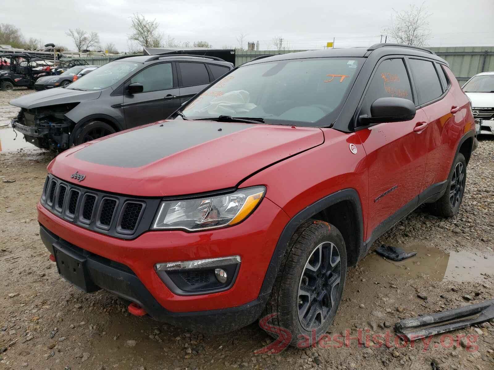 3C4NJDDB2KT645230 2019 JEEP COMPASS