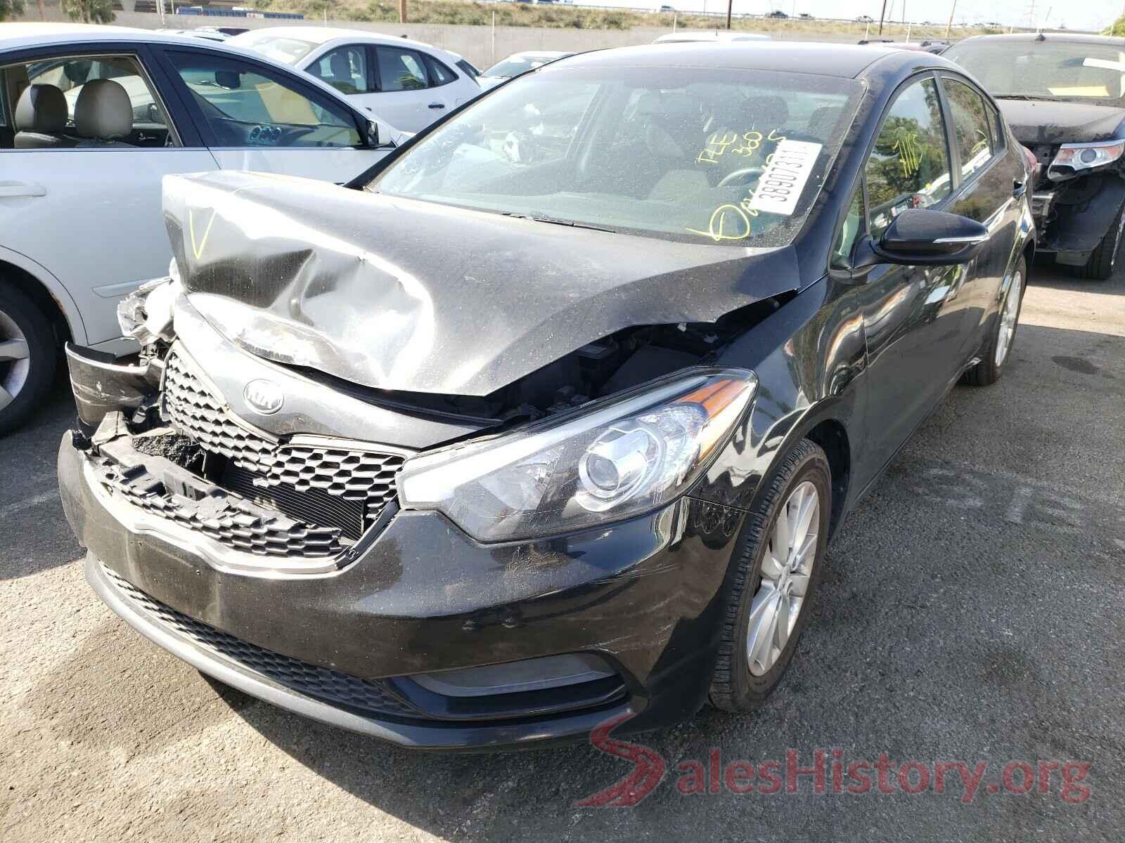 KNAFX4A69G5566183 2016 KIA FORTE