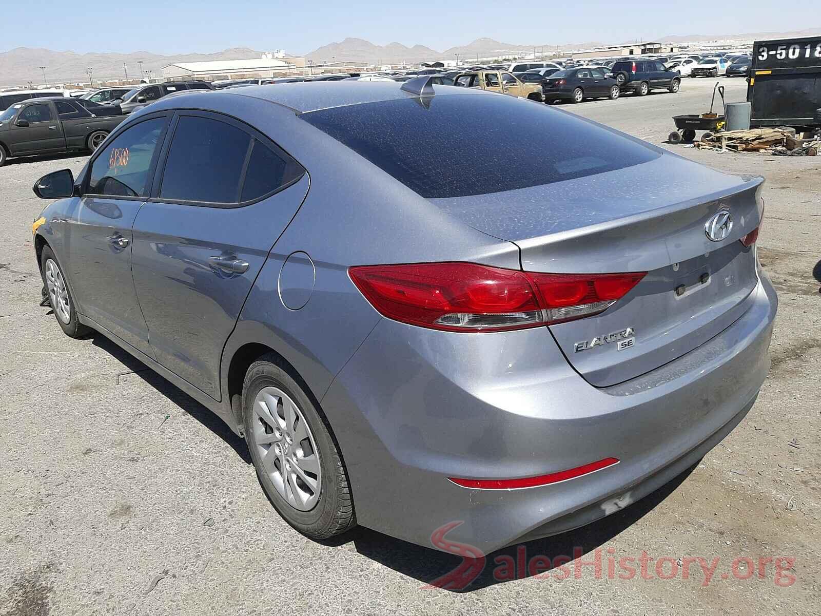 5NPD74LF8HH138565 2017 HYUNDAI ELANTRA