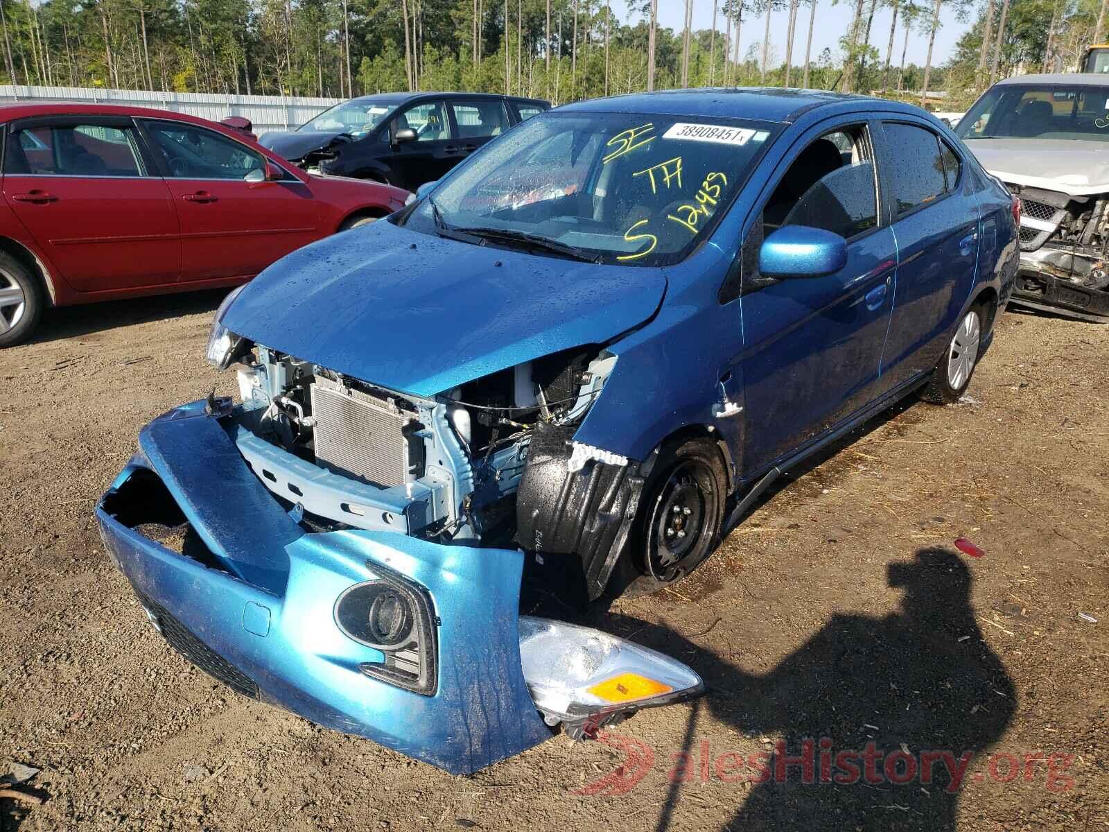 ML32F3FJ0LHF10594 2020 MITSUBISHI MIRAGE