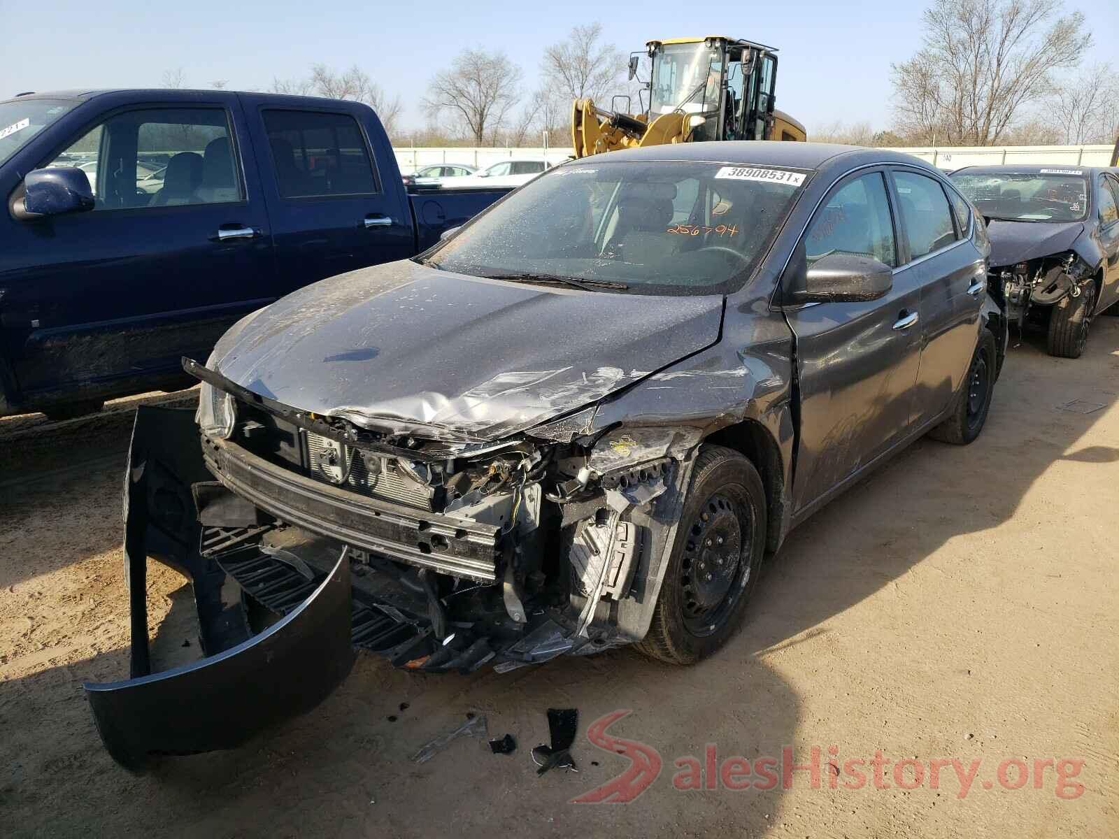 3N1AB7AP5KY256794 2019 NISSAN SENTRA