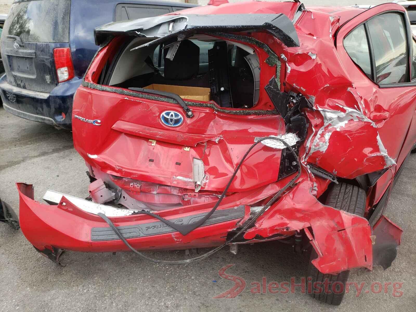 JTDKDTB31H1593623 2017 TOYOTA PRIUS