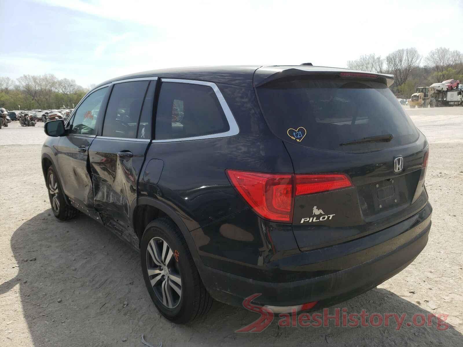 5FNYF6H55GB007073 2016 HONDA PILOT