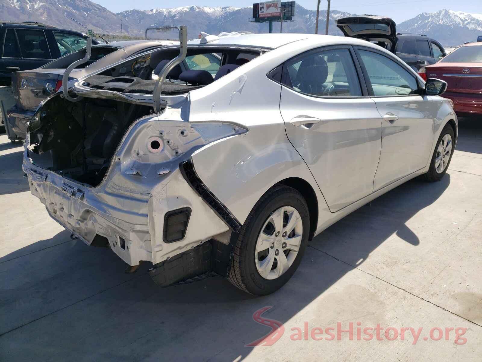 5NPDH4AEXGH687643 2016 HYUNDAI ELANTRA