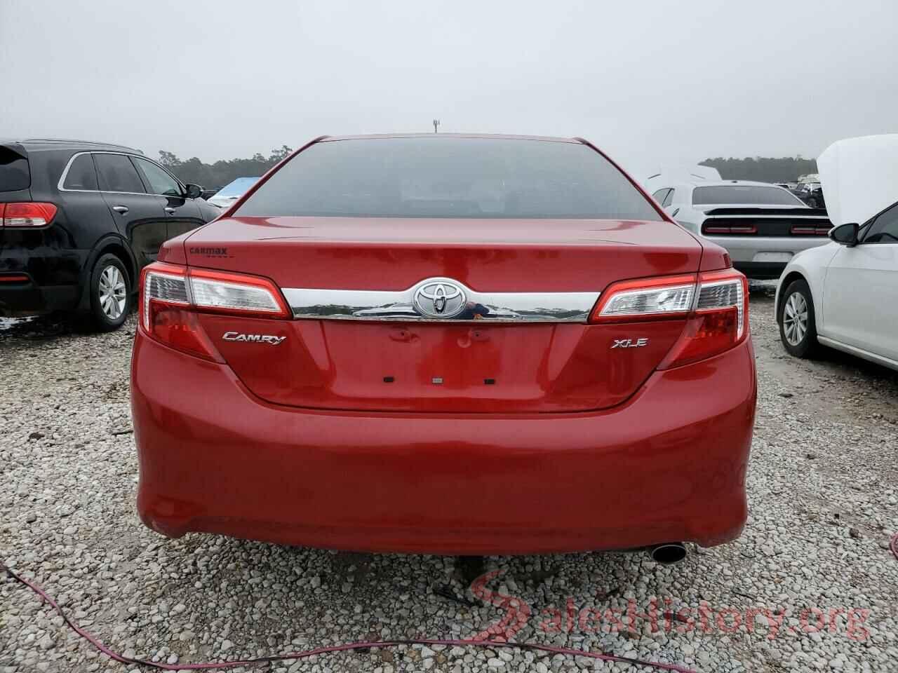 4T4BF1FK6CR253800 2012 TOYOTA CAMRY