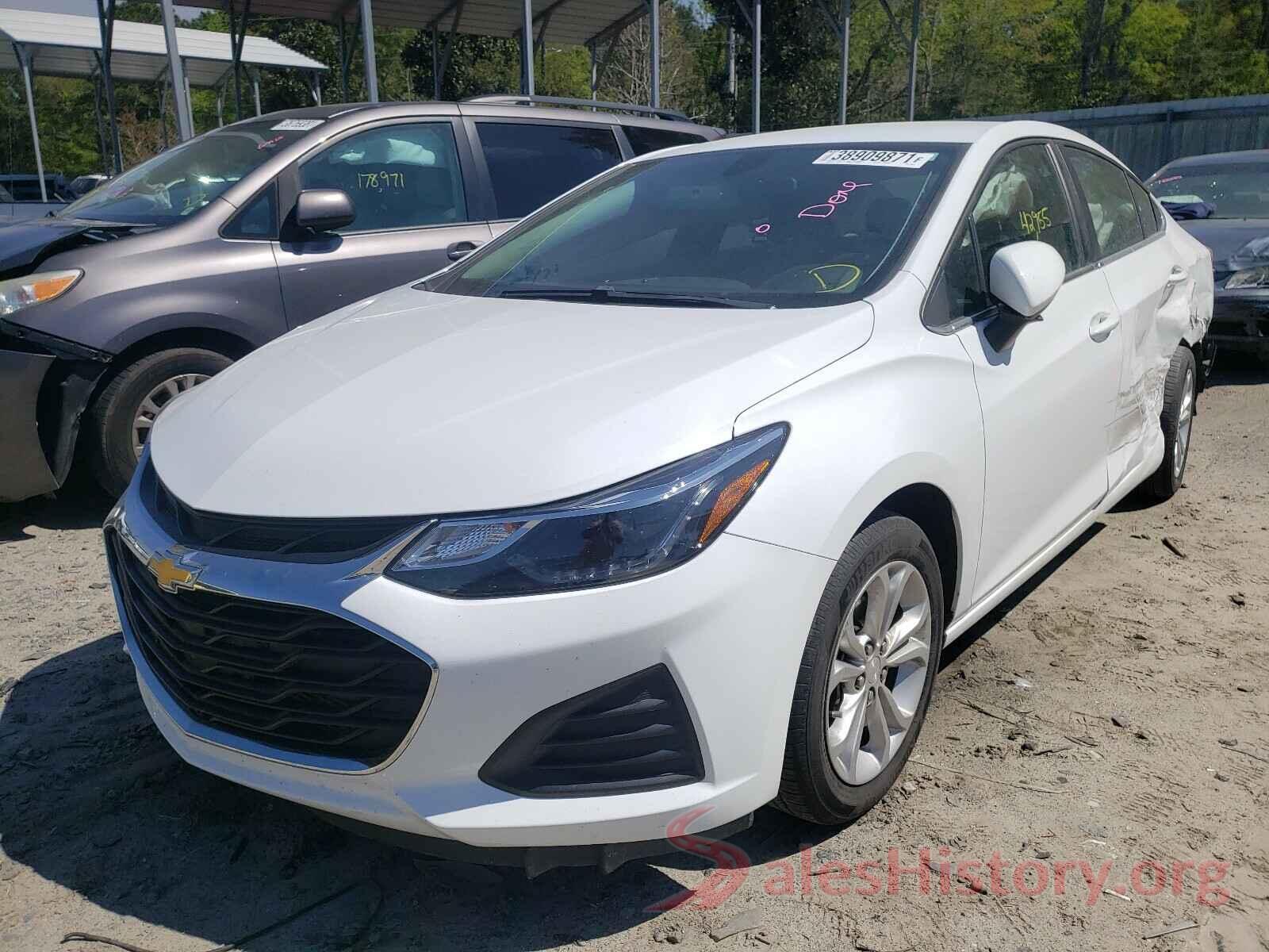 1G1BE5SM9K7126545 2019 CHEVROLET CRUZE