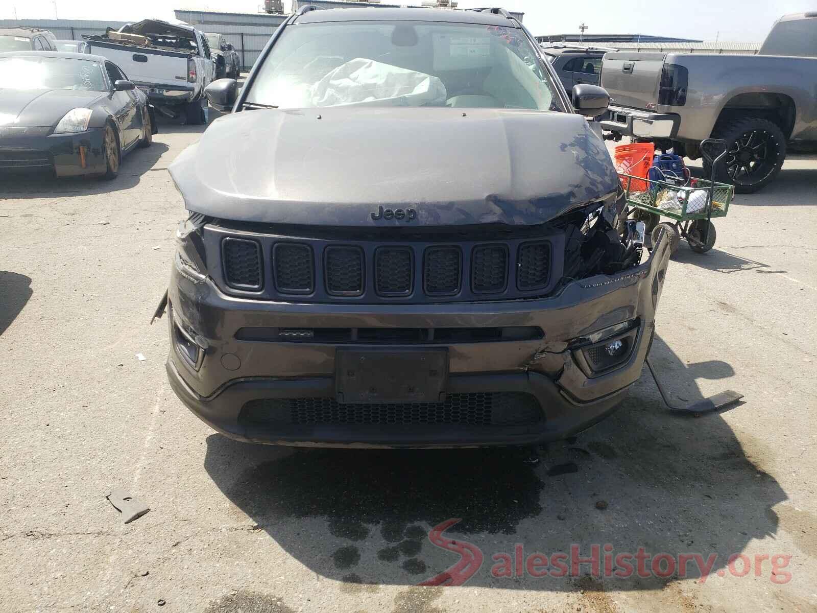 3C4NJCBB6KT658334 2019 JEEP COMPASS