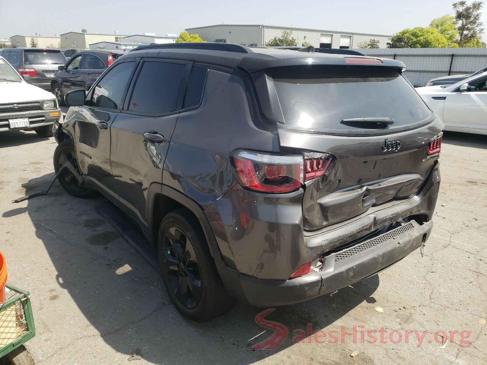 3C4NJCBB6KT658334 2019 JEEP COMPASS