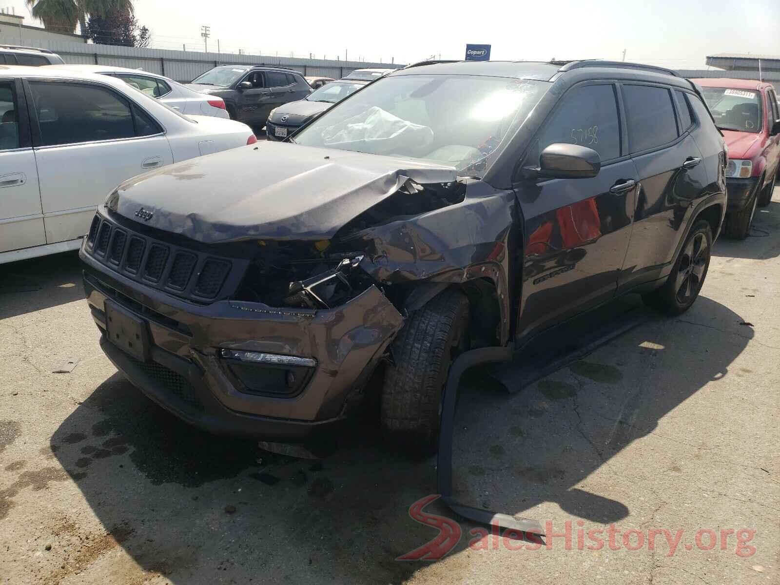 3C4NJCBB6KT658334 2019 JEEP COMPASS