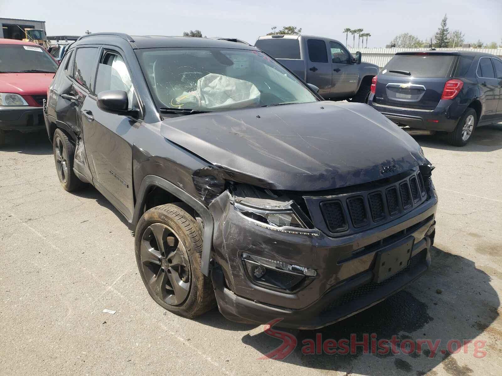 3C4NJCBB6KT658334 2019 JEEP COMPASS