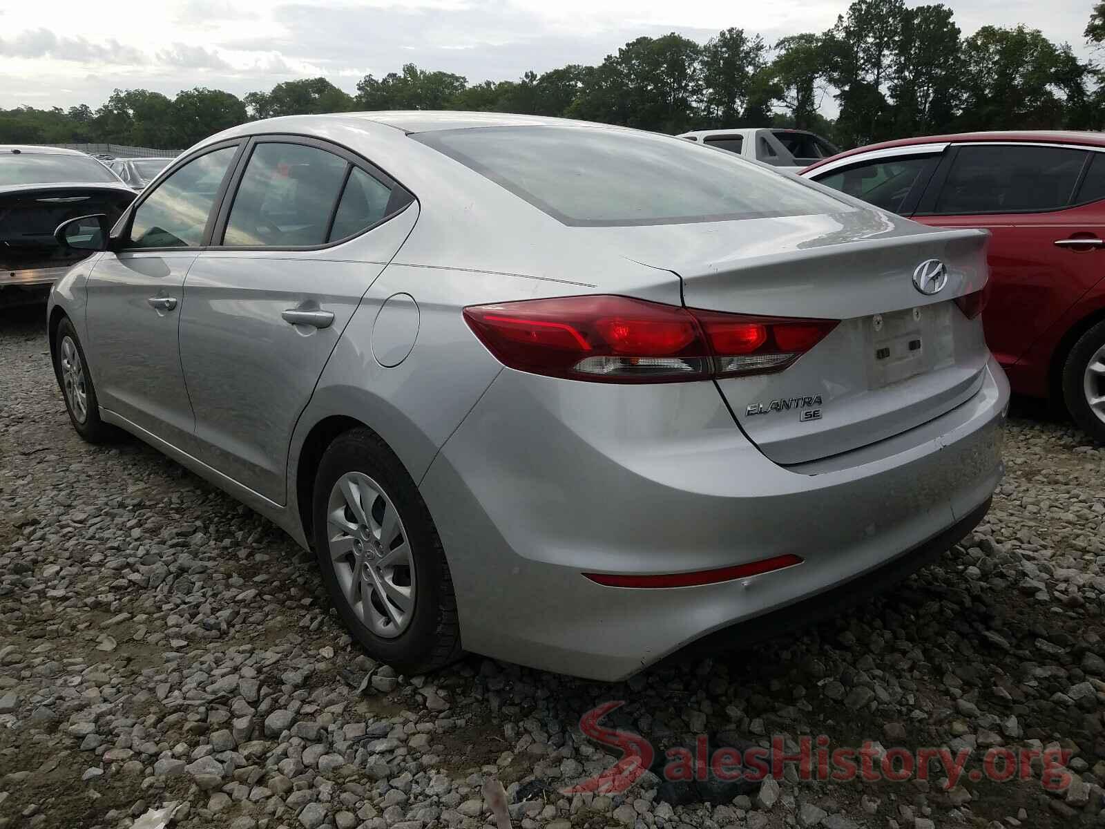 5NPD74LF4JH350319 2018 HYUNDAI ELANTRA