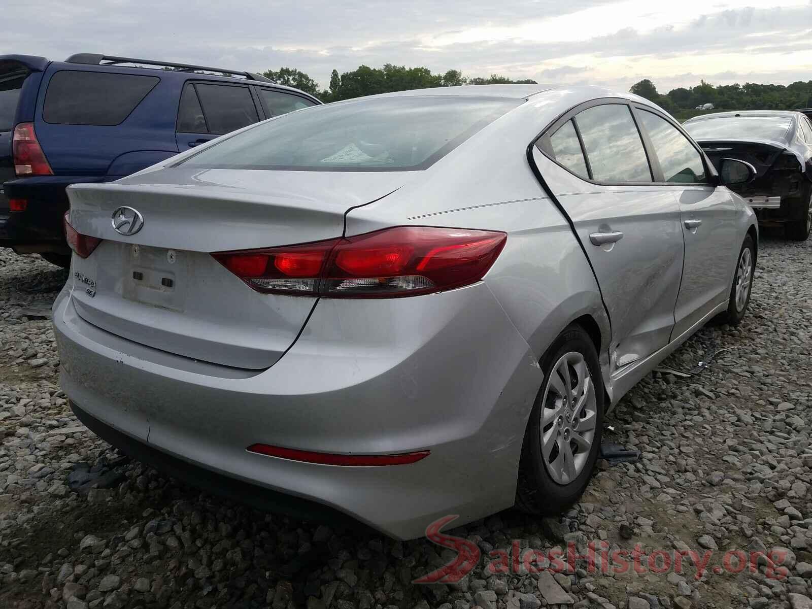 5NPD74LF4JH350319 2018 HYUNDAI ELANTRA