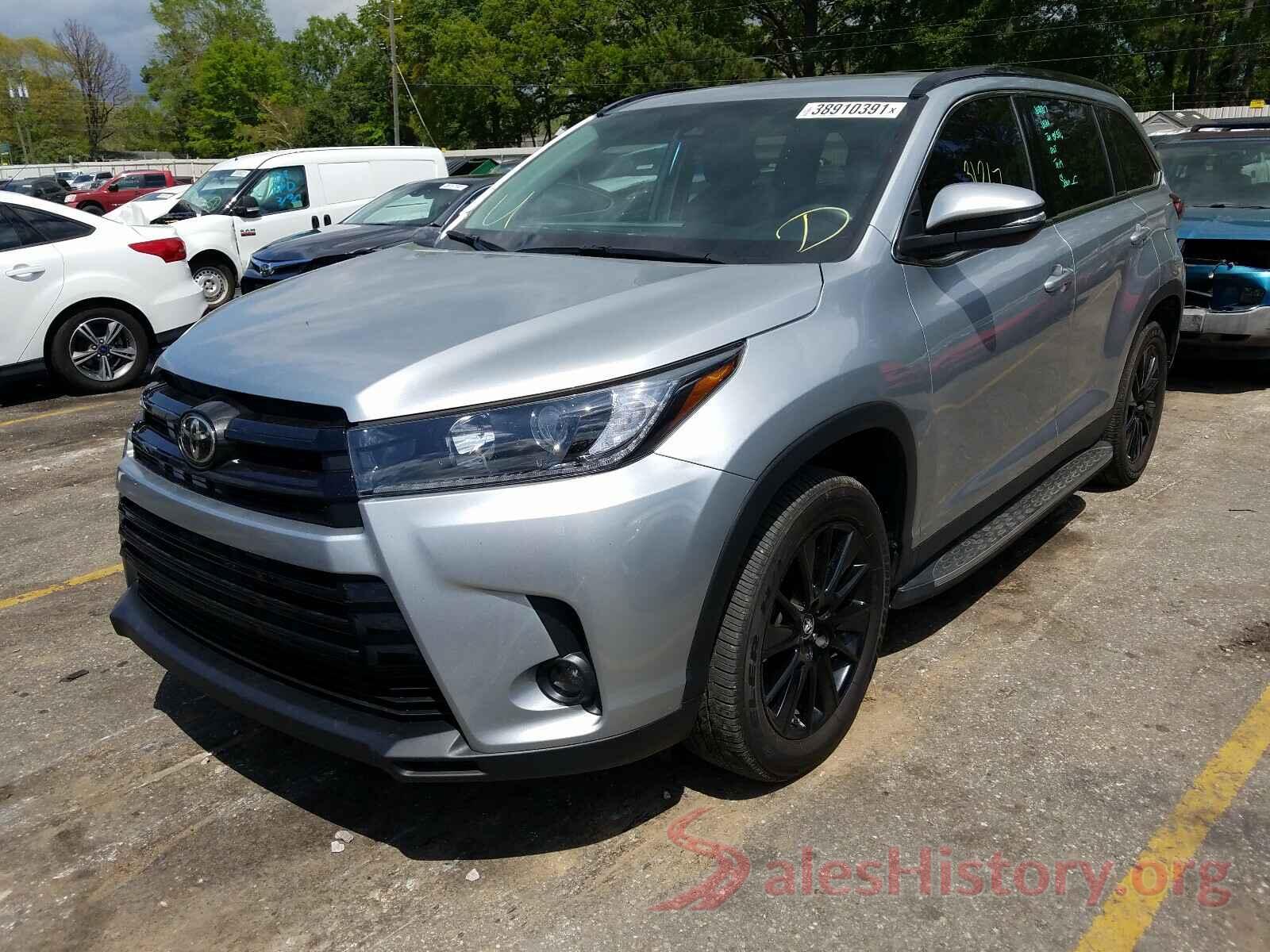 5TDKZRFH2KS570212 2019 TOYOTA HIGHLANDER