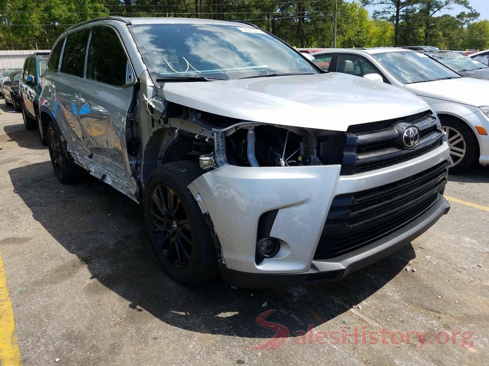 5TDKZRFH2KS570212 2019 TOYOTA HIGHLANDER