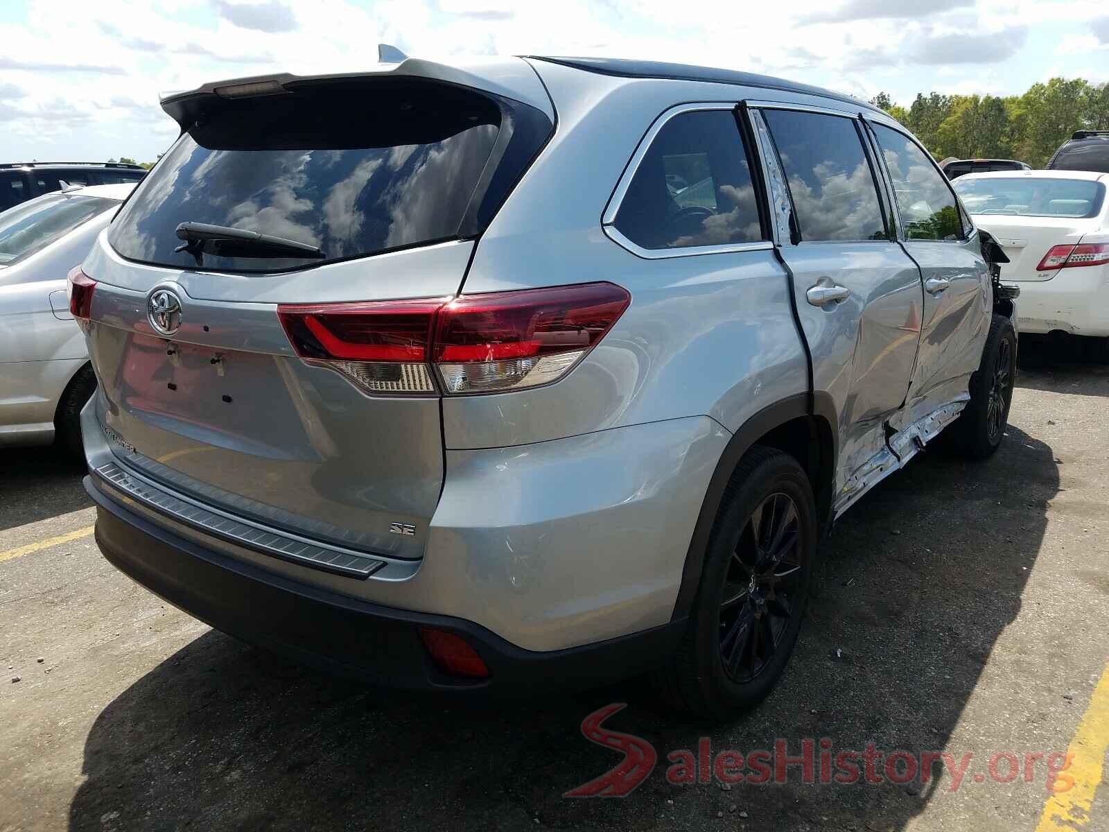 5TDKZRFH2KS570212 2019 TOYOTA HIGHLANDER