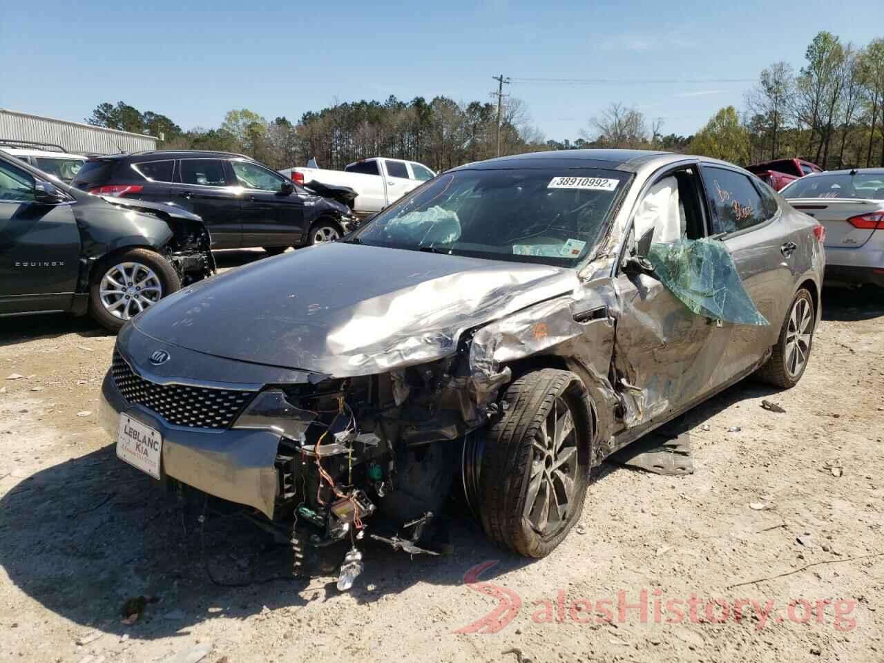 5XXGV4L26GG032397 2016 KIA OPTIMA