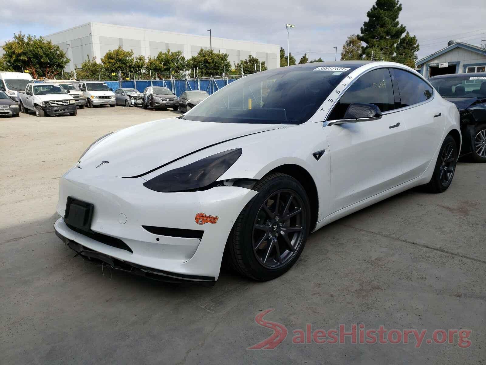 5YJ3E1EBXKF511363 2019 TESLA MODEL 3