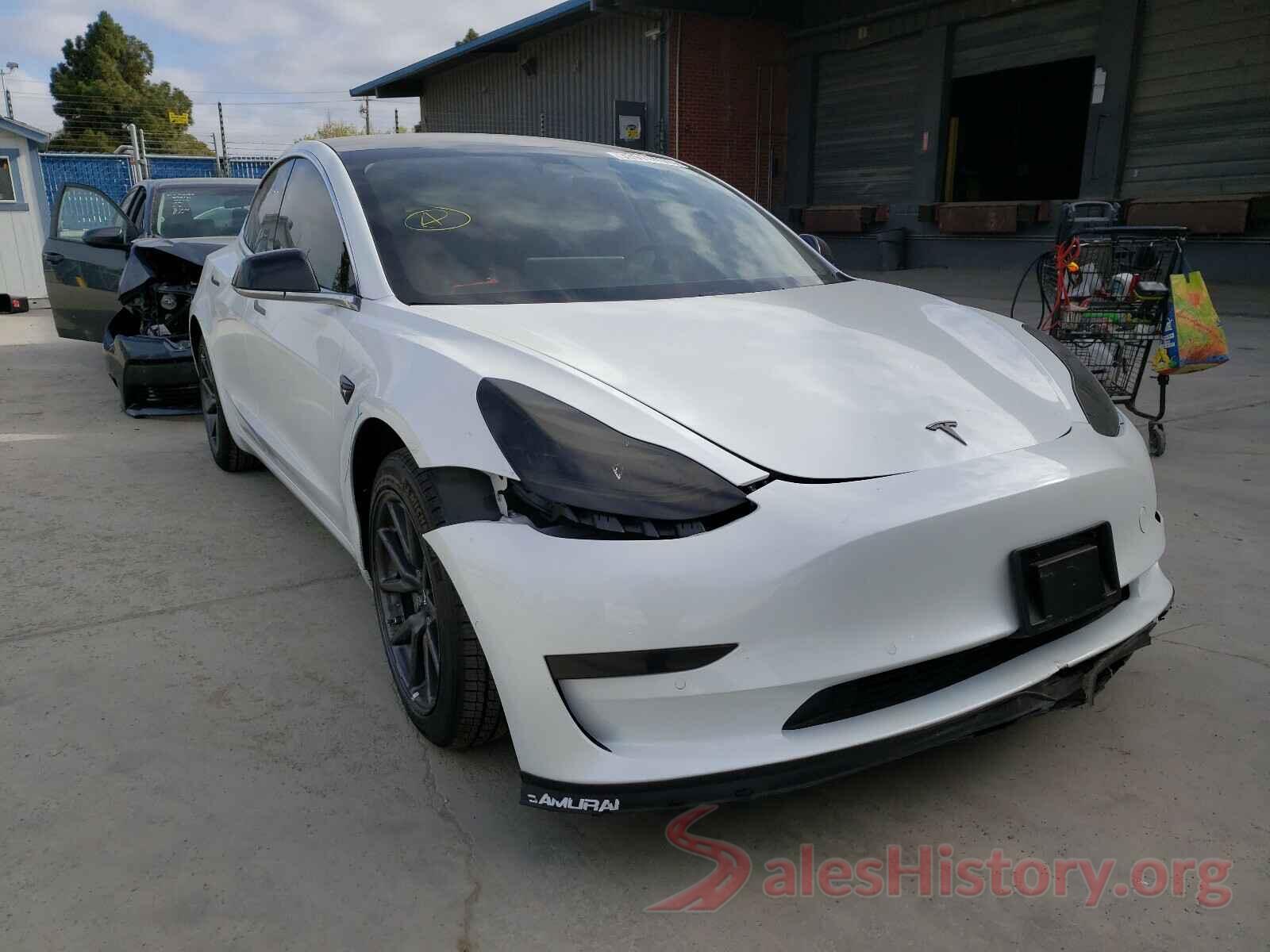 5YJ3E1EBXKF511363 2019 TESLA MODEL 3