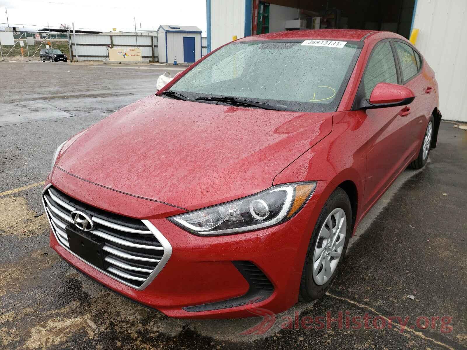 5NPD74LF9JH271258 2018 HYUNDAI ELANTRA