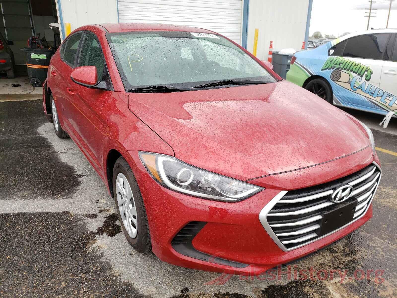 5NPD74LF9JH271258 2018 HYUNDAI ELANTRA