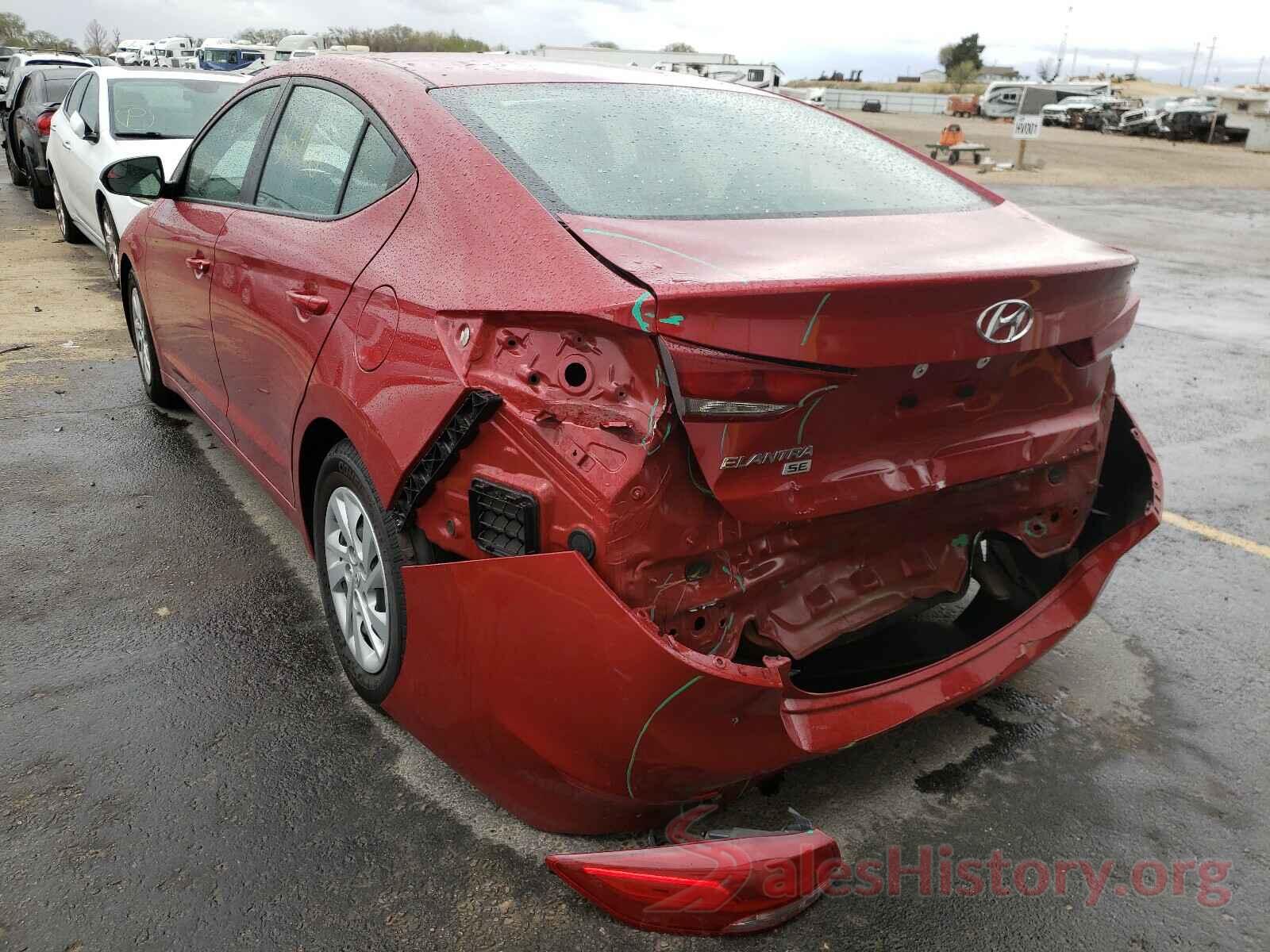 5NPD74LF9JH271258 2018 HYUNDAI ELANTRA