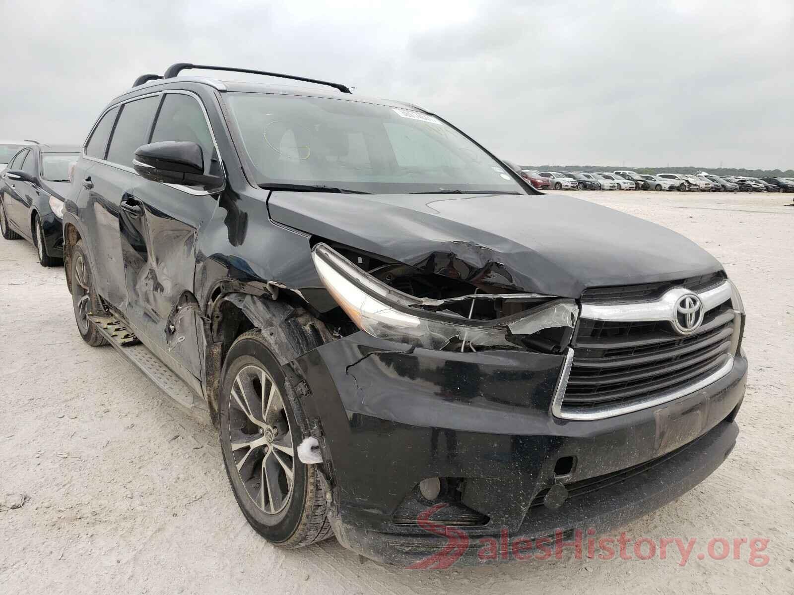 5TDKKRFH7GS129347 2016 TOYOTA HIGHLANDER