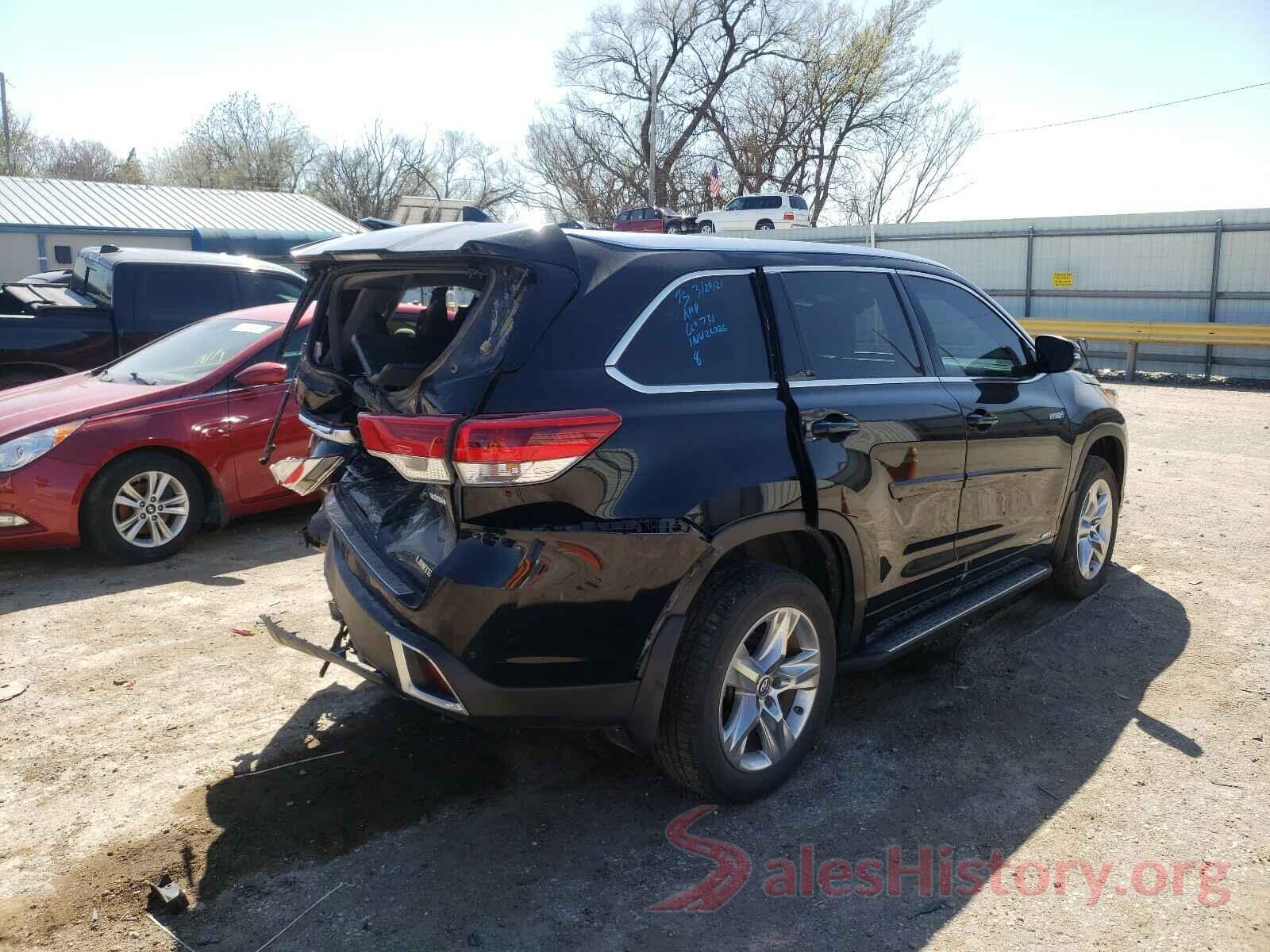 5TDDGRFH3KS069554 2019 TOYOTA HIGHLANDER