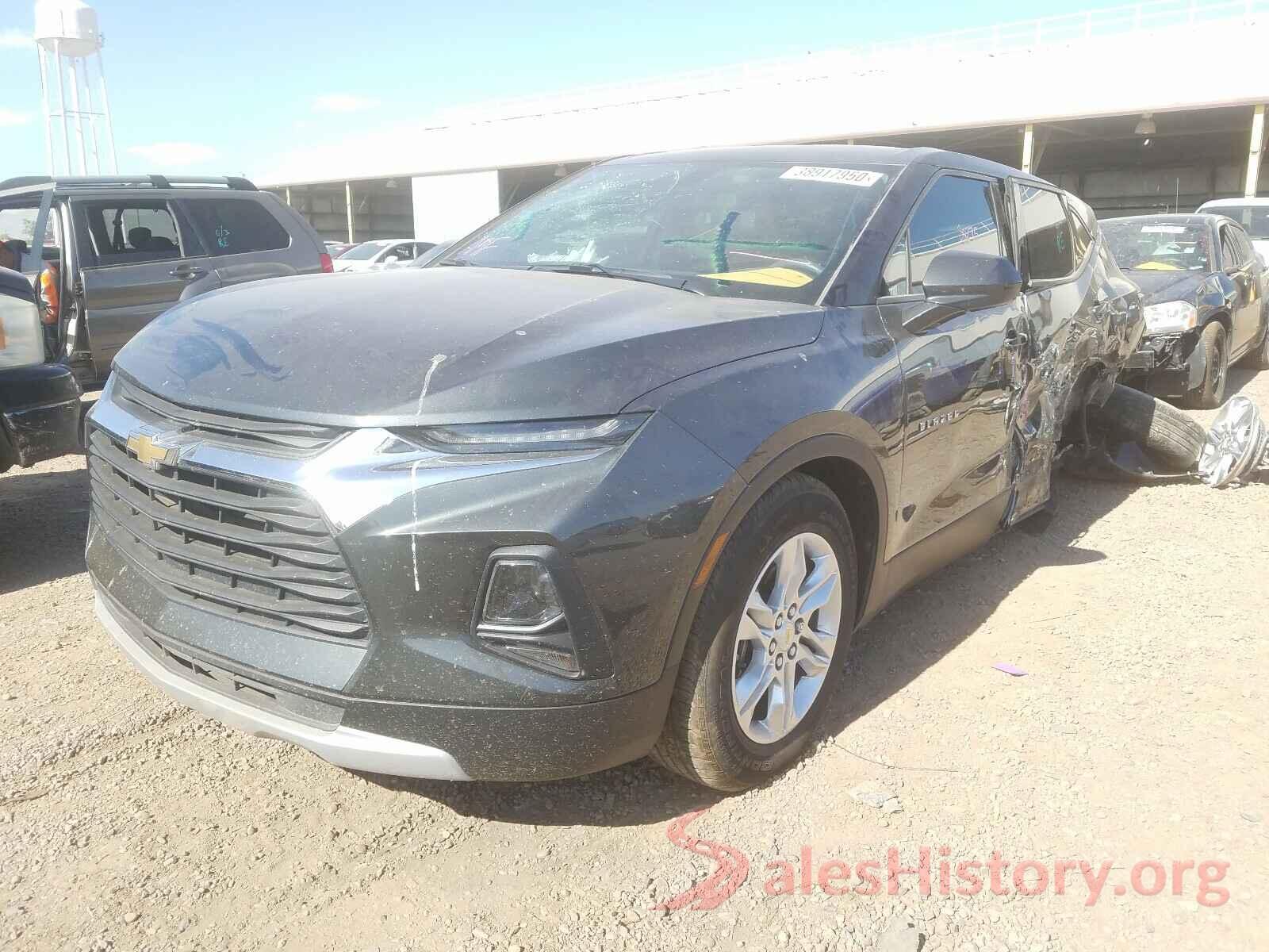 3GNKBGRS5KS671960 2019 CHEVROLET BLAZER 2LT