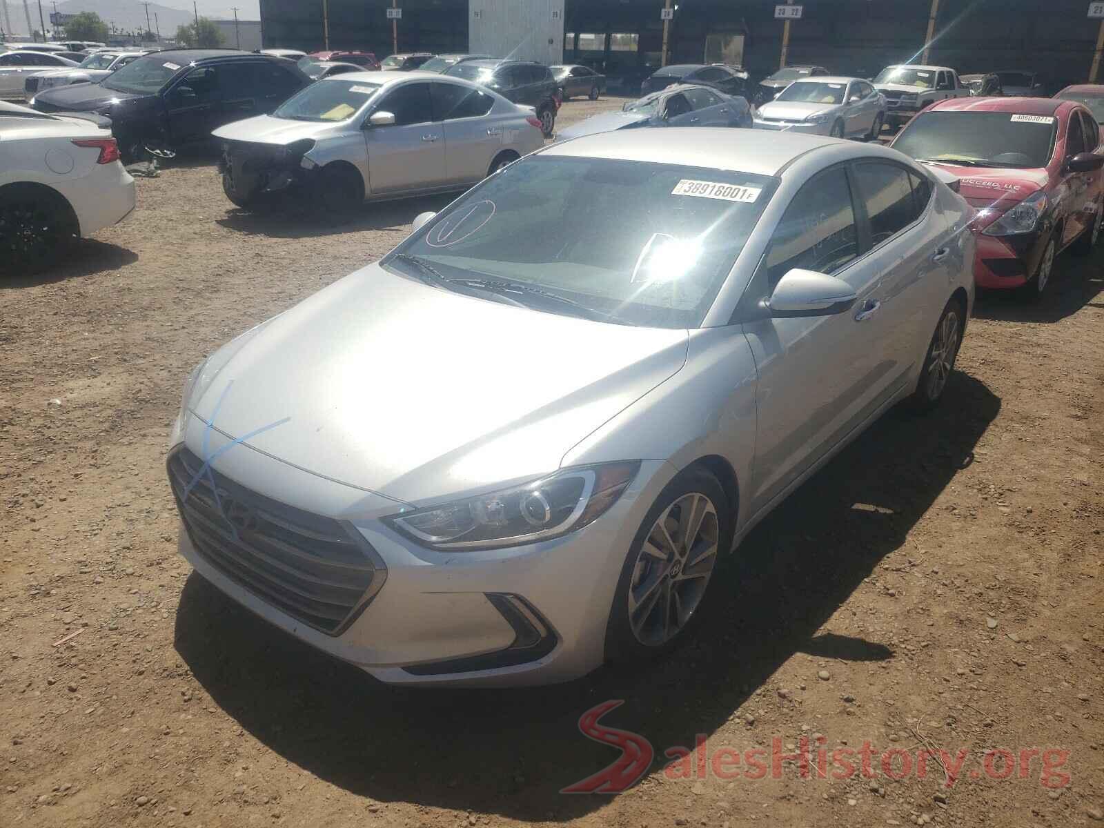 5NPD84LF4HH002334 2017 HYUNDAI ELANTRA