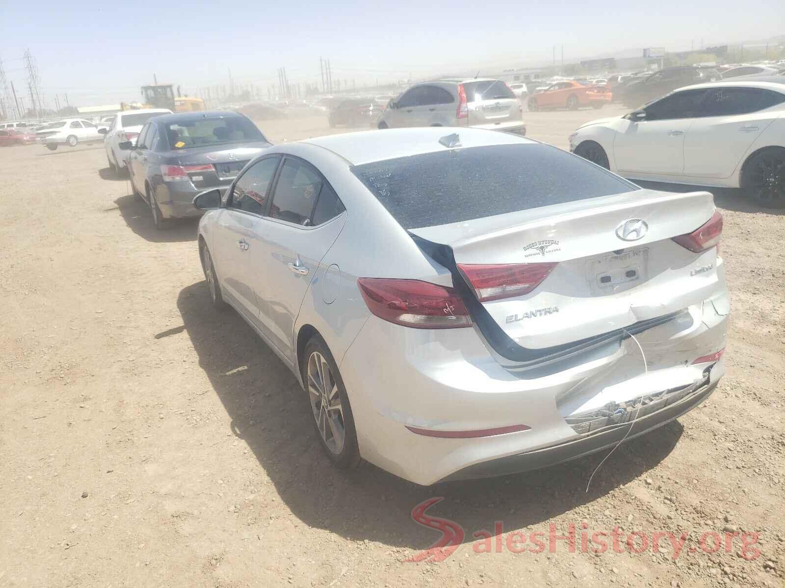 5NPD84LF4HH002334 2017 HYUNDAI ELANTRA