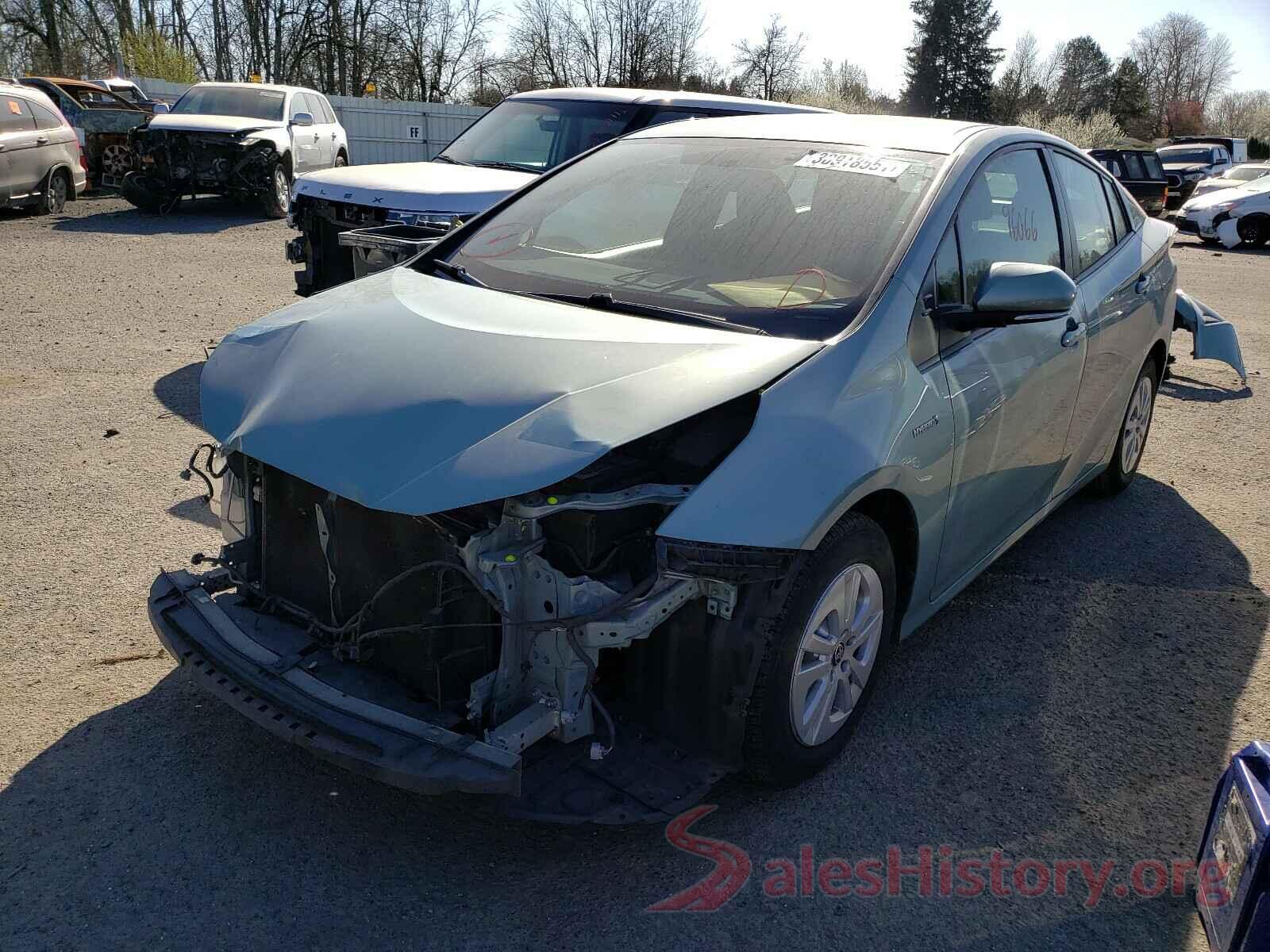 JTDKBRFU5G3003017 2016 TOYOTA PRIUS