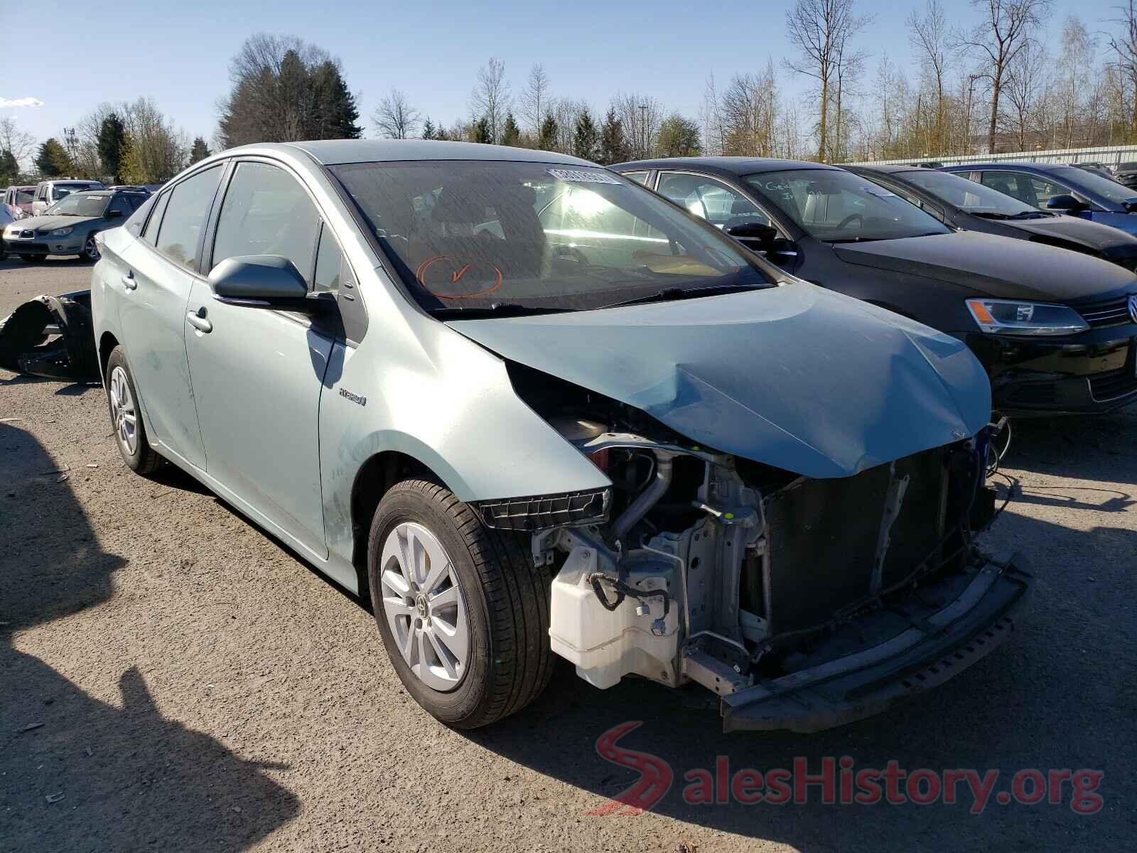 JTDKBRFU5G3003017 2016 TOYOTA PRIUS