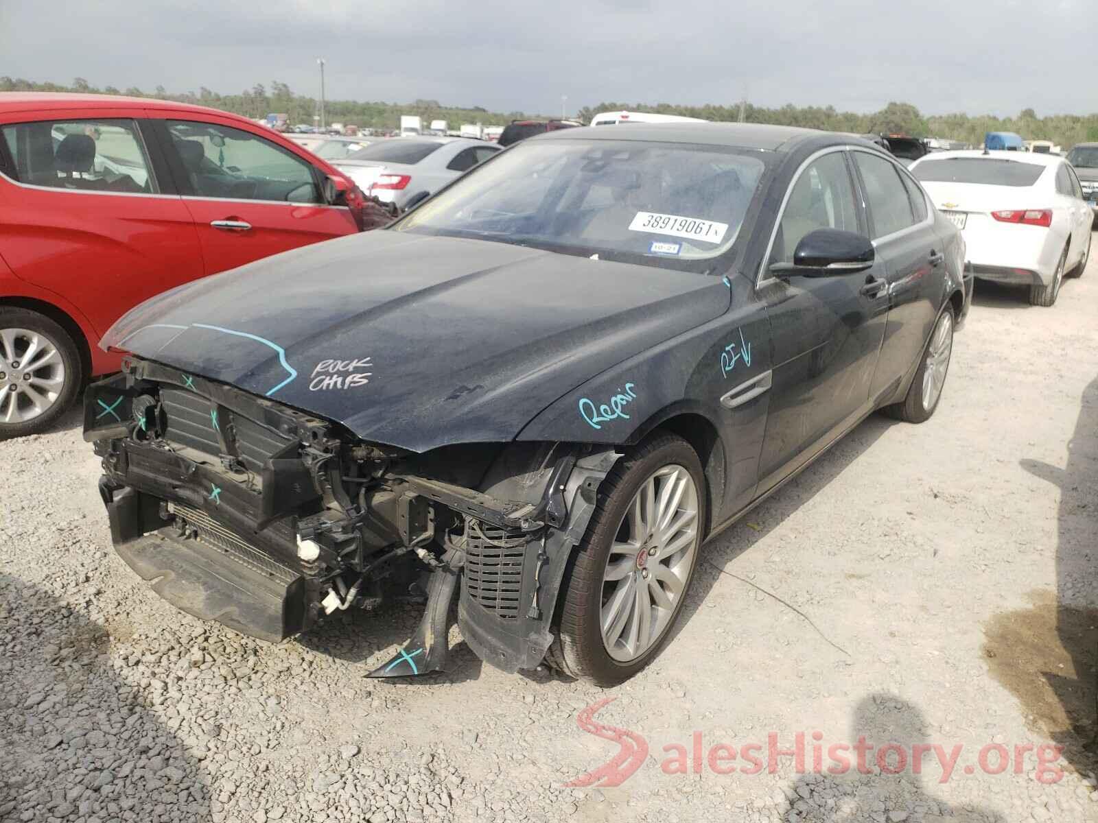 SAJBK4BV7HCY29405 2017 JAGUAR XF